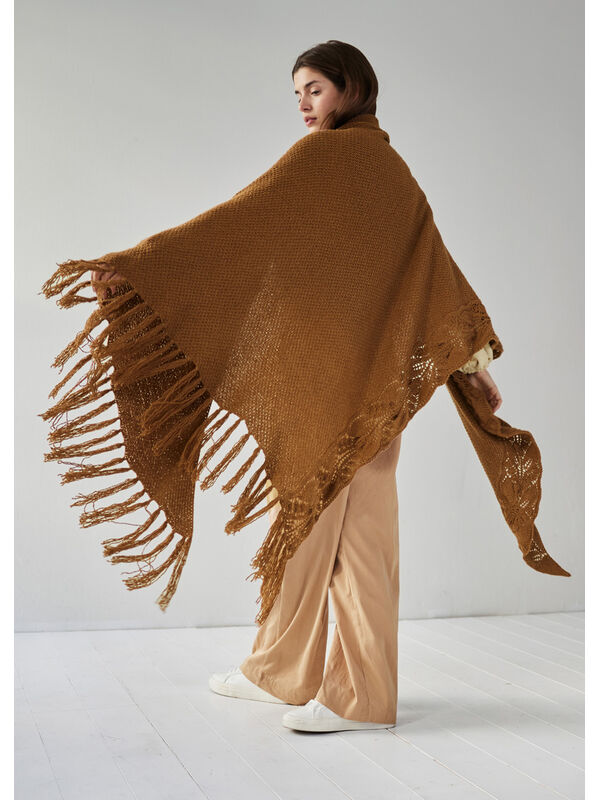 Lana Grossa TREKANTSSJAL Cashmere Love - Stickmönster (SE)