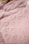 Lana Grossa TREKANTSSJAL Cool Wool Lace & Silkhair - Stickmönster (SE)