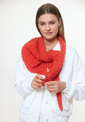 TREKANTSSJAL Cashmere Pure - Stickmönster (SE) från Lana Grossa