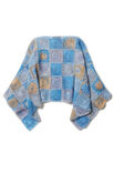 Lana Grossa PONCHO Silkhair Print - Stickmönster (SE)