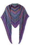 Lana Grossa TREKANTSJAL Colorissimo & Ecopuno