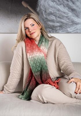 STOLA Gomitolo (Christmas Edition Lurex) - Stickmönster (SE) från Lana Grossa