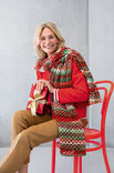 Lana Grossa VIRKAD STOLA Gomitolo (Christmas Edition Lurex)