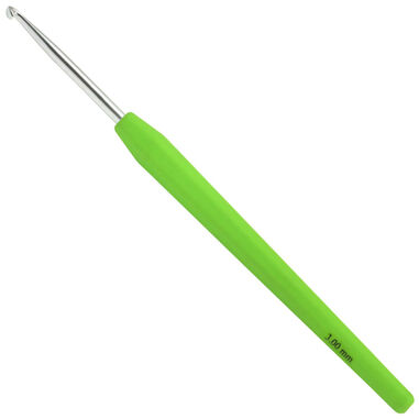 Lana Grossa Virknål Design Color (med mjukt plastgrepp) St. 3,0