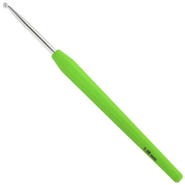 Lana Grossa Virknål Design Color (med mjukt plastgrepp) St. 3,5