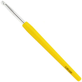 Lana Grossa Virknål Design Color (med mjukt plastgrepp) St. 5,0