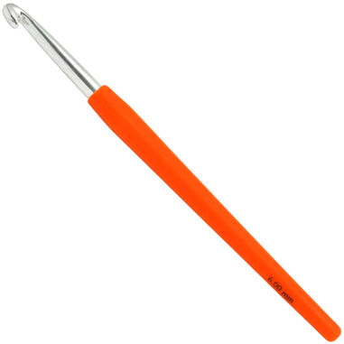 Lana Grossa Virknål Design Color (med mjukt plastgrepp) St. 6,0