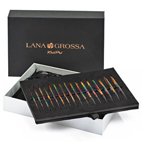 Lana Grossa Rundstickeset Design-trä: Multiolor 