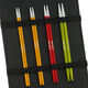 Lana Grossa Rundstickeset Aluminium Rainbow liten (svart)