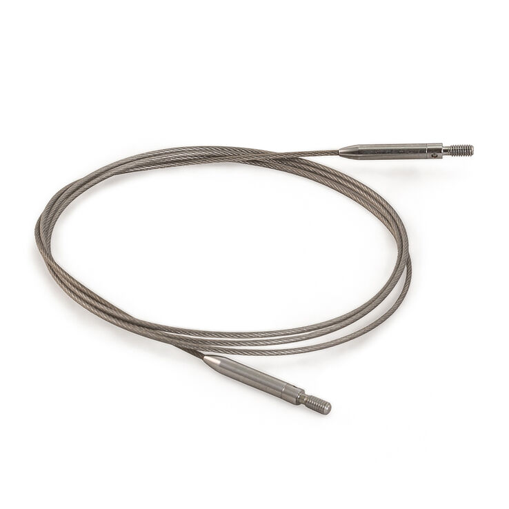 Lana Grossa Roterbar kabel Vario i rostfritt stål, fin, 100 cm.  