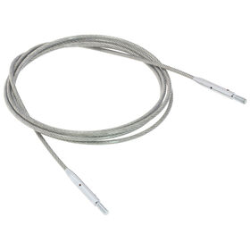 Lana Grossa Kabel Vario i rostfritt stål, ca, 120 cm 