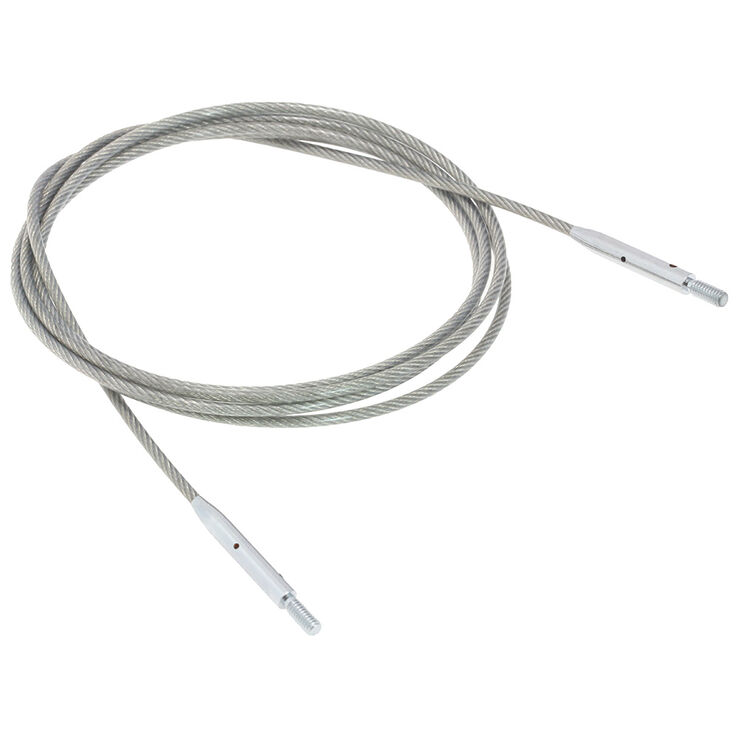 Lana Grossa Kabel Vario i rostfritt stål, ca, 120 cm