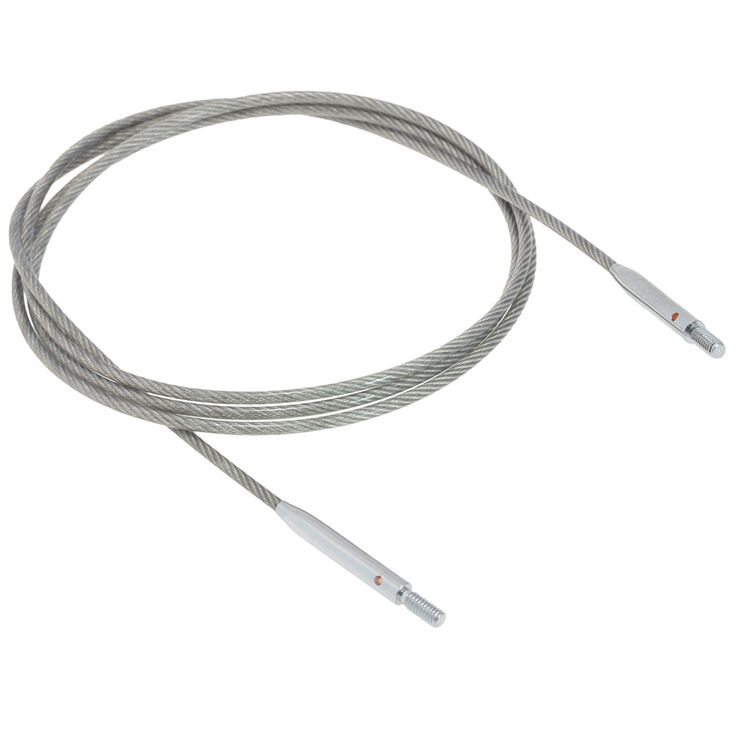 Lana Grossa Kabel Vario i rostfritt stål, ca, 80 cm