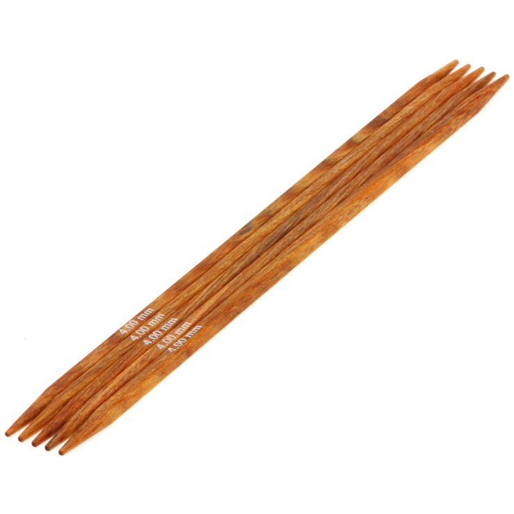 Lana Grossa Strumpstickor Design-trä: Quattro St. 4,0/15cm