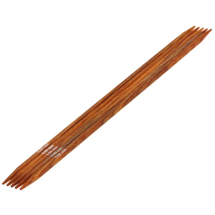 Lana Grossa Strumpstickor Design-trä: Quattro St. 4,0/20cm