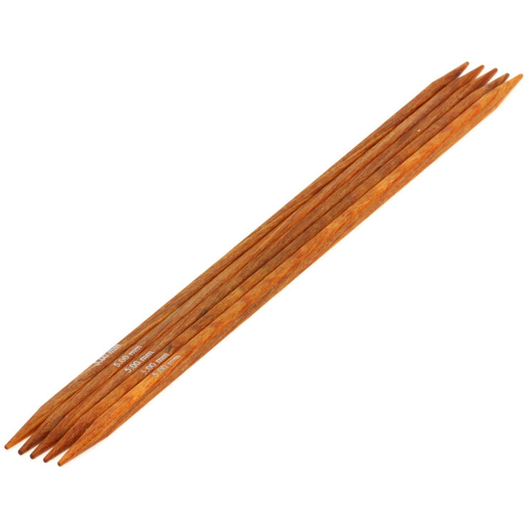 Lana Grossa Strumpstickor Design-trä: Quattro St. 5,0/20cm