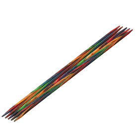 Lana Grossa Strumpstickor Design-trä: Multicolor St. 3,25/15cm 