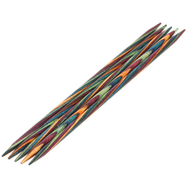 Lana Grossa Strumpstickor Design-trä: Multicolor St. 3,5/15cm