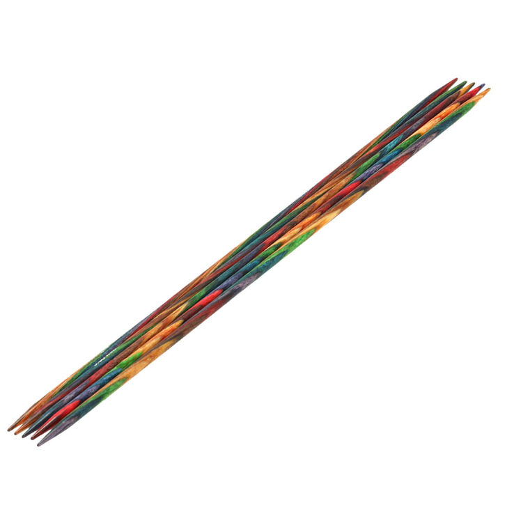 Lana Grossa Strumpstickor Design-trä: Multicolor St. 3,75/20cm