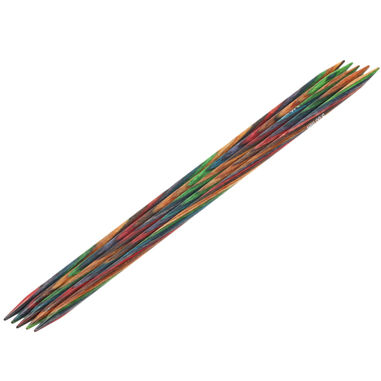 Lana Grossa Strumpstickor Design-trä: Multicolor St. 5,0/20cm