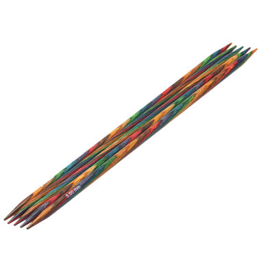 Lana Grossa Strumpstickor Design-trä: Multicolor St. 5,5/20cm