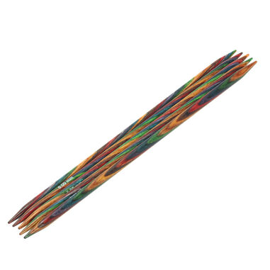 Lana Grossa Strumpstickor Design-trä: Multicolor St. 6,0/20cm