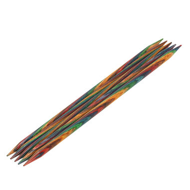 Lana Grossa Strumpstickor Design-trä: Multicolor St. 7,0/20cm