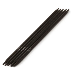 Lana Grossa Strumpstickor Nera Ebony St. 3,25/15cm