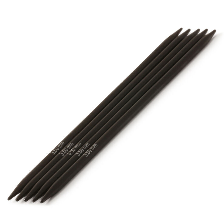 Lana Grossa Strumpstickor Nera Ebony St. 3,5/15cm