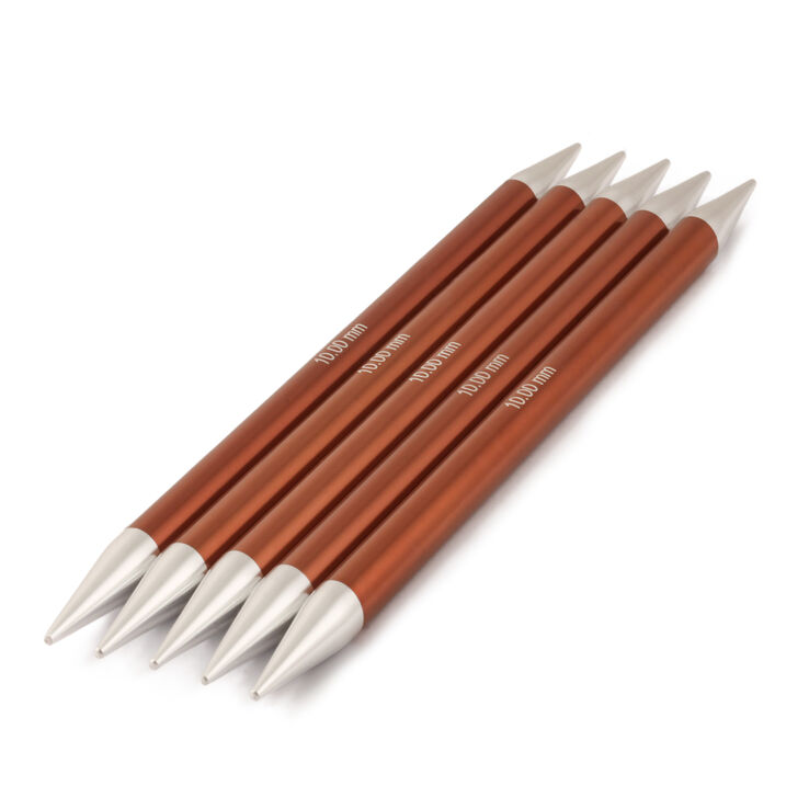 Lana Grossa Strumpstickor Aluminium Rainbow St. 10,0/20cm