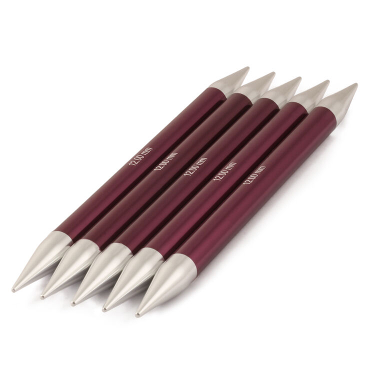Lana Grossa Strumpstickor Aluminium Rainbow St. 12,0/20cm
