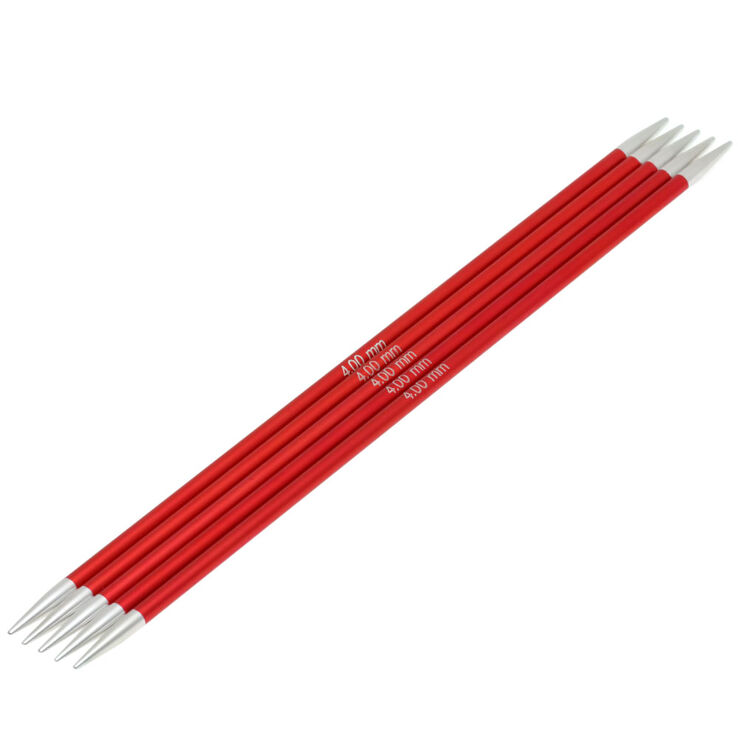 Lana Grossa Strumpstickor Aluminium Rainbow St. 4,0/20cm