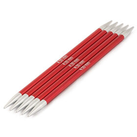 Lana Grossa Strumpstickor Aluminium Rainbow St. 4,5/15cm