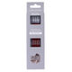 Lana Grossa Strumpstickor Aluminium Rainbow St. 4,5/15cm