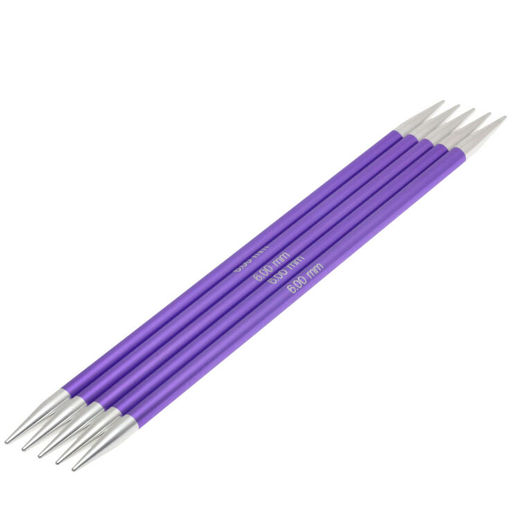Lana Grossa Strumpstickor Aluminium Rainbow St. 6,0/20cm
