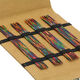 Lana Grossa Set med strumpstickor Design-trä Multicolor, 15 cm (brun)