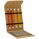 Lana Grossa Stick-set strumpstickor Aluminium Rainbow 15 cm (brun)