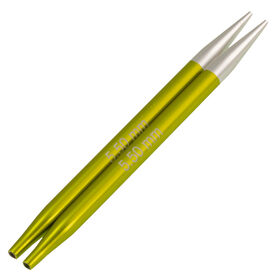 Lana Grossa Utbytbara rundstickor Vario Aluminium Rainbow St. 5,5 kratki