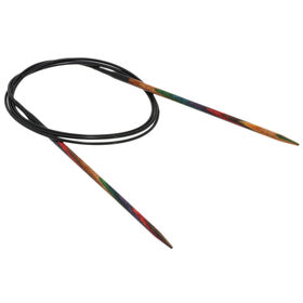 Lana Grossa Rundsticka Design-trä: Multicolor St. 3,5/100cm 