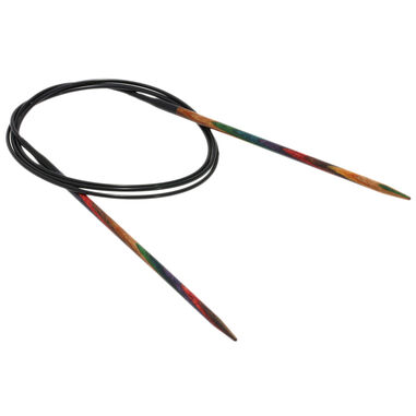 Lana Grossa Rundsticka Design-trä: Multicolor St. 3,5/100cm