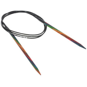 Lana Grossa Rundsticka Design-trä: Multicolor St. 4,5/100cm 