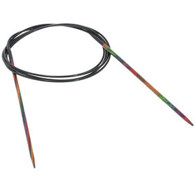 Lana Grossa Rundsticka Design-trä: Multicolor St. 2,5/120cm 