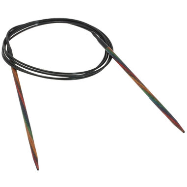 Lana Grossa Rundsticka Design-trä: Multicolor St. 3,0/120cm