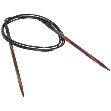 Lana Grossa Rundsticka Design-trä: Multicolor St. 4,0/120cm