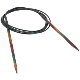Lana Grossa Rundsticka Design-trä: Multicolor St. 4,5/120cm 