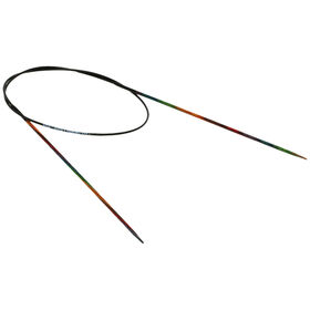 Lana Grossa Rundsticka Design-trä: Multicolor St. 2,0/60cm 