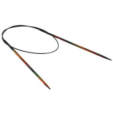 Lana Grossa Rundsticka Design-trä: Multicolor St. 3,0/60cm