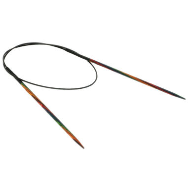Lana Grossa Rundsticka Design-trä: Multicolor St. 3,25/60cm