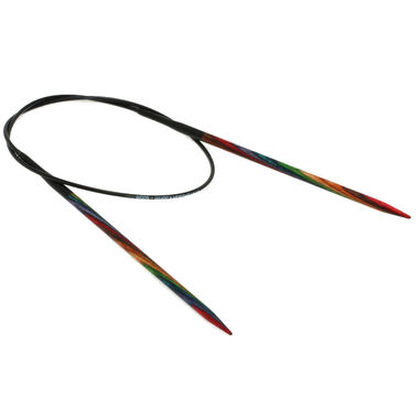 Lana Grossa Rundsticka Design-trä: Multicolor St. 4,0/60cm