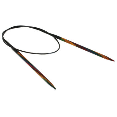 Lana Grossa Rundsticka Design-trä: Multicolor St. 4,5/60cm